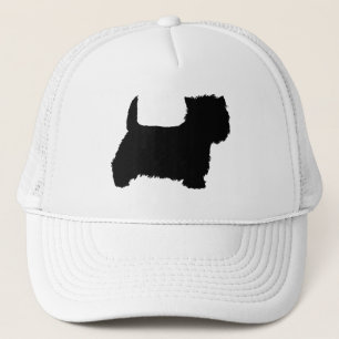 Casquette Silhouette de Terrier West Highland White