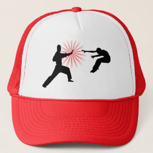 Casquette Silhouette d'énergie d'arts martiaux