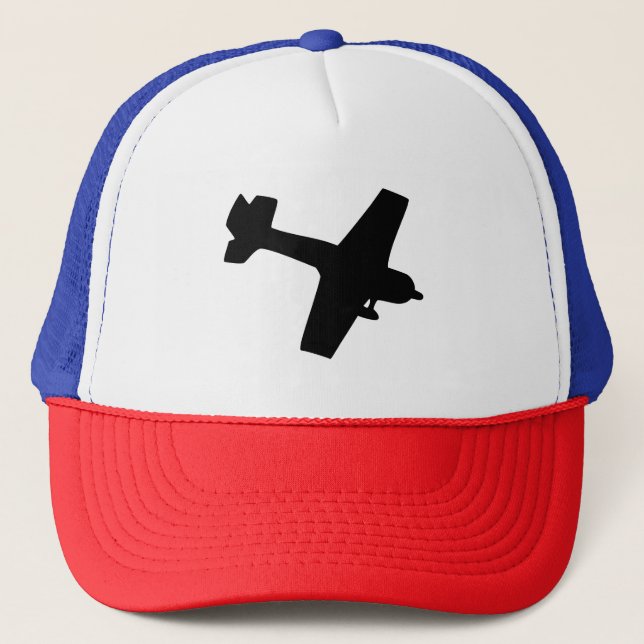 Casquette Silhouette du plan (Devant)
