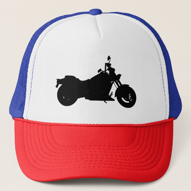 Casquette Silhouette moto (Devant)