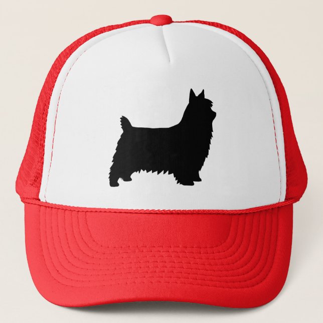 Casquette Silky Terrier Silhouette (Devant)