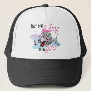 Casquette Silly Boys Fishing is For Girls Fishing TS