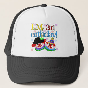 Casquette Silly Clowns 3e Anniversaire Tshirts et cadeaux
