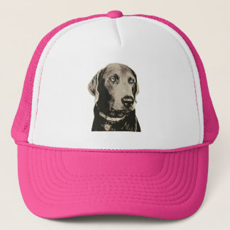 Casquette Silver Lab 100% Labrador Trucker Hat