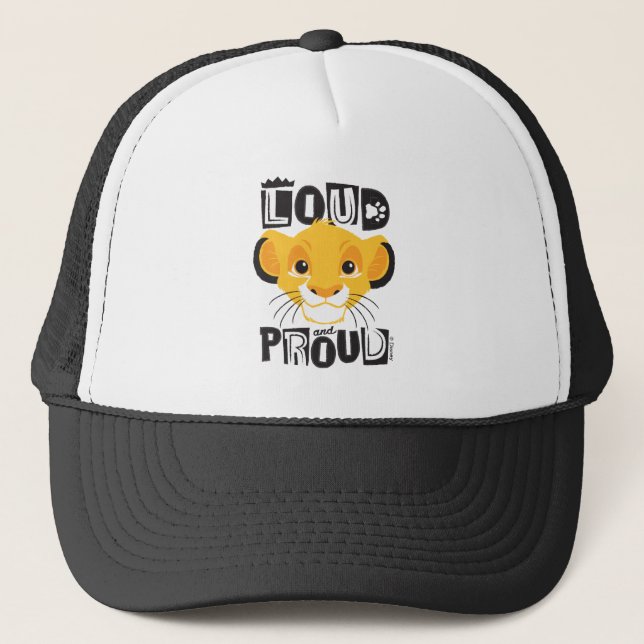 Casquette Simba | Fort Et Fier (Devant)