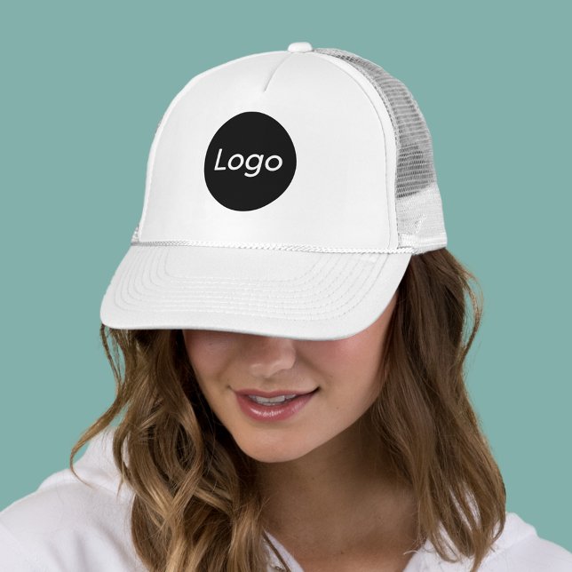 Casquette Simple Logo entreprise professionnelle (Logo trucker hat)