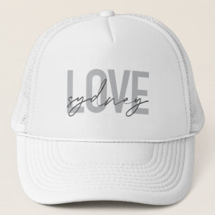 Casquette Simple, moderne, cool, design urbain Amour Sydney