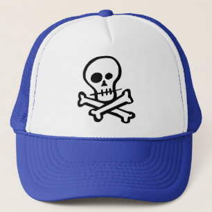 Casquette Simplicité du crâne et des os croisés
