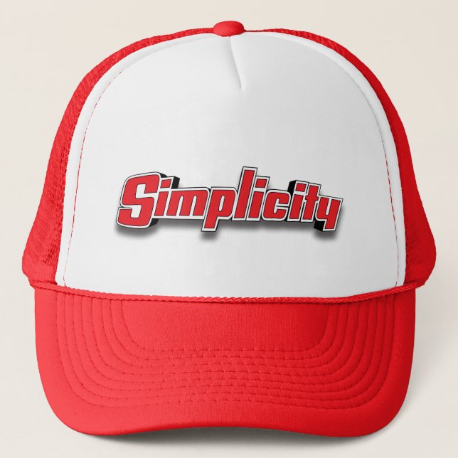 Casquette Simplicité Jardin Tracteur Équipement Art Casquett (Devant)