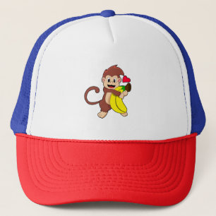 Casquette Singe à la banane