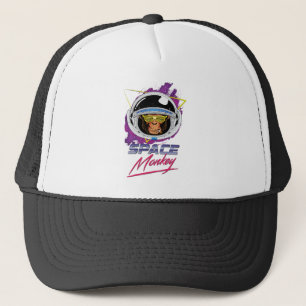 Casquette Singe de l'espace rétro