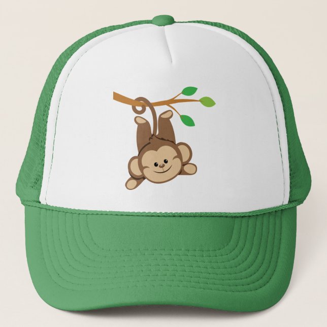 Casquette Singe de oscillation de garçon (Devant)