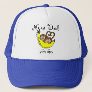 Casquette Singes Papa de jumeaux T-shirts et cadeaux