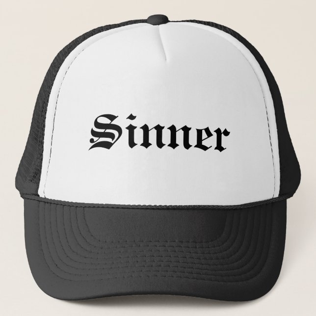 Casquette Sinner (Devant)
