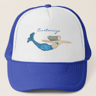Casquette Sirène Queue Bleue Nageant Thunder_Cove