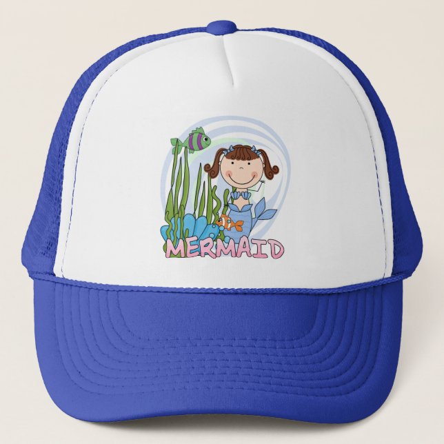 Casquette Sirène - T-shirts et cadeaux de brune (Devant)
