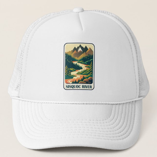 Casquette Sisquoc River California Colors (Devant)