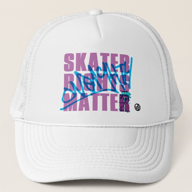 CASQUETTE SKATER RIGHTS MATTER (Devant)