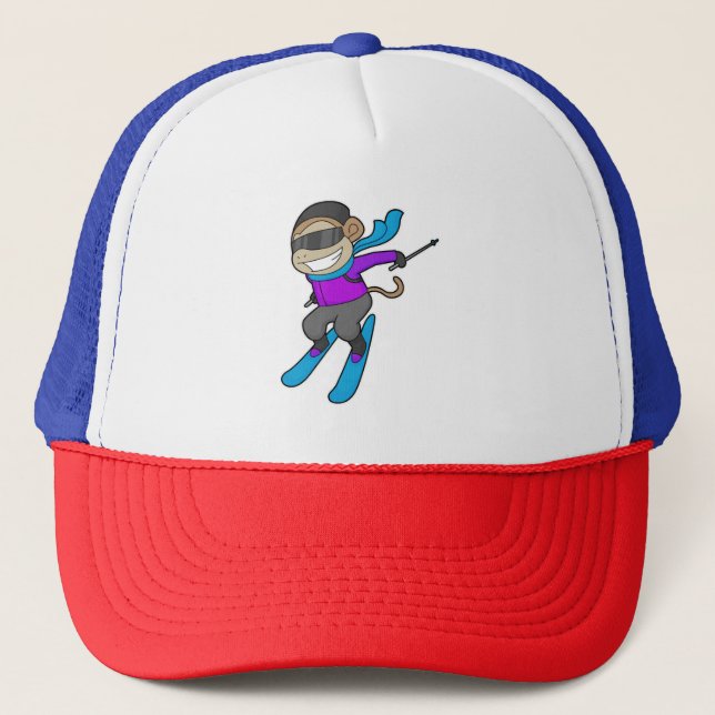 Casquette Ski Monkey (Devant)