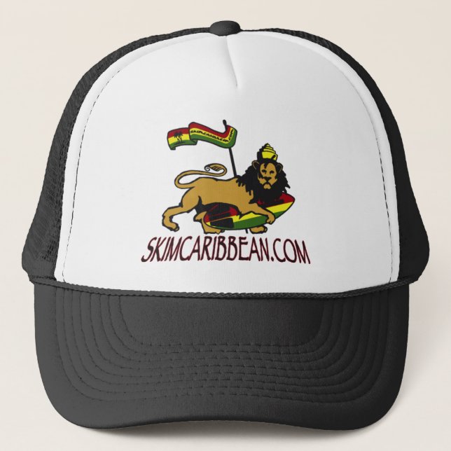 casquette skimcaribbean de lion (Devant)