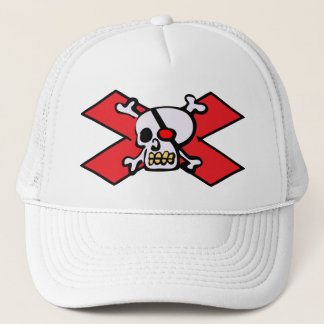 Casquette Skull and "X"