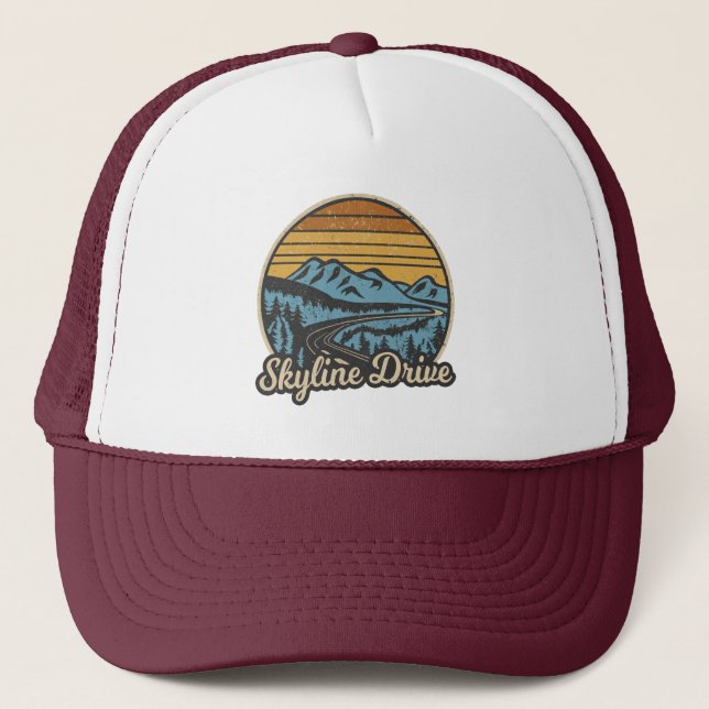 Casquette Skyline Drive Virginia Retro (Devant)