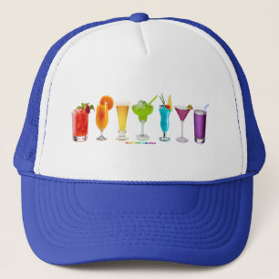 Casquette SlipperyJoe's Cheers alcool cocktail orgueil neon 