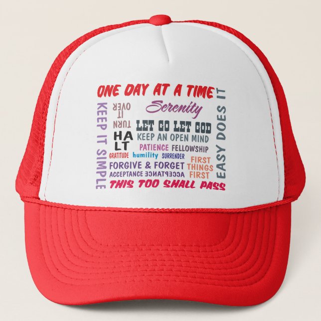 Casquette slogans de récupération (Devant)