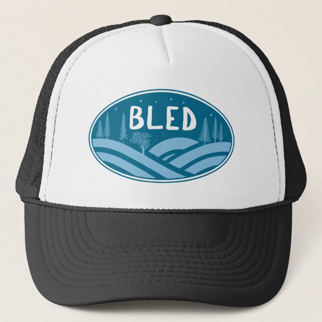 Casquette Slovénie ouverte (Devant)