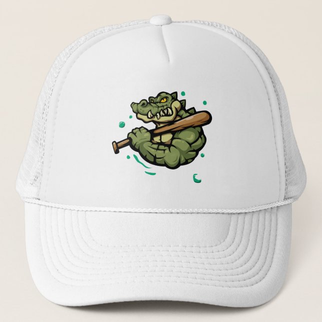 Casquette Slugger crocodile (Devant)