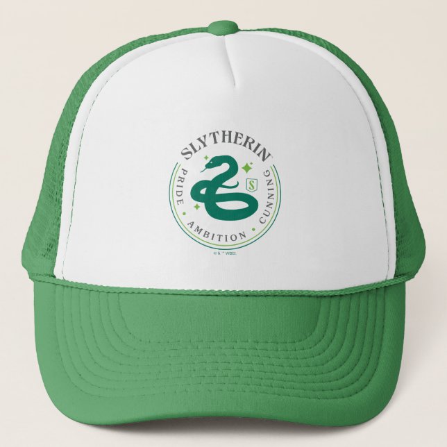 Casquette SLYTHERIN™ Insigne de fierté de la Maison du serpe (Devant)