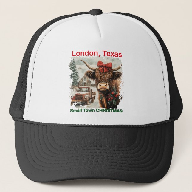 Casquette Small town London  (Devant)
