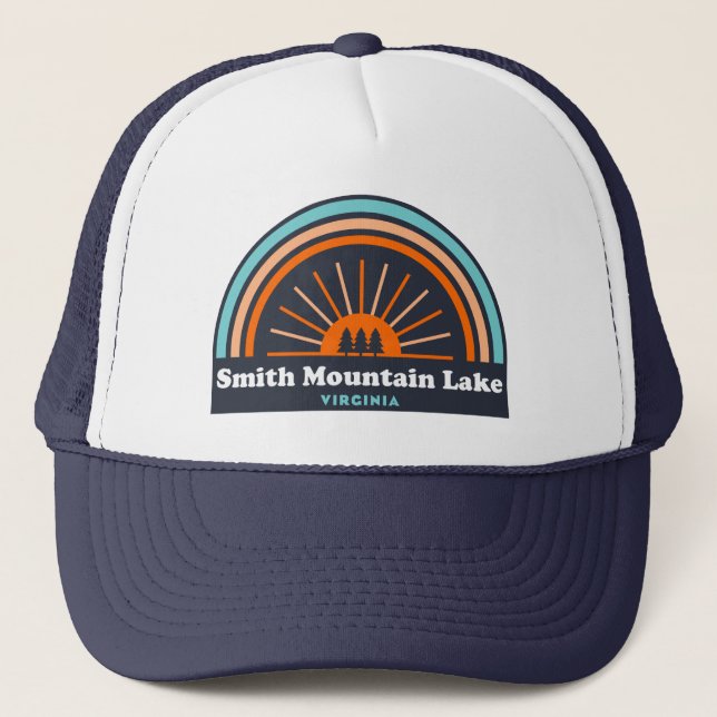 Casquette Smith Mountain Lake Virginie Arc en ciel (Devant)