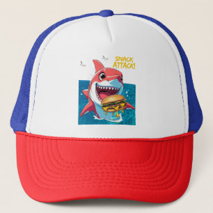 Casquette Snack Attack Shark – Chapeau d'été