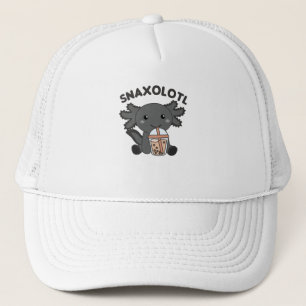 Casquette Snaxolotl Axolotl Amateurs de thé à bulles Animaux