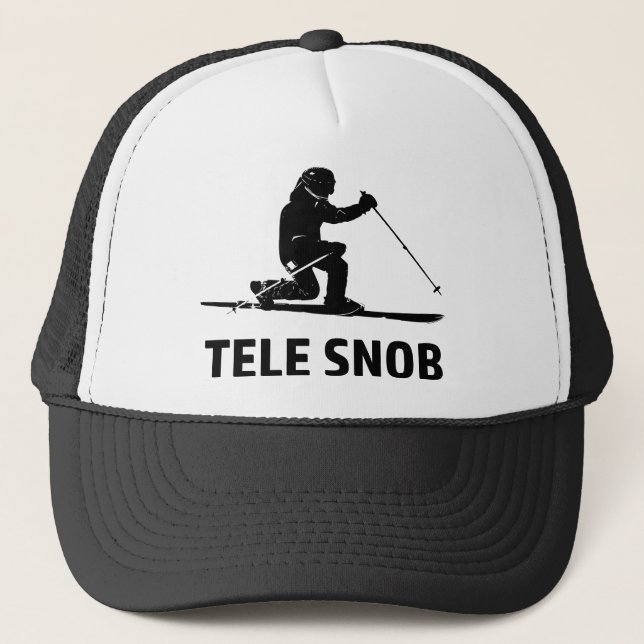 Casquette Snob de ski de télémark (Devant)