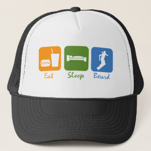Casquette SnowBoardChick mangent le conseil de sommeil