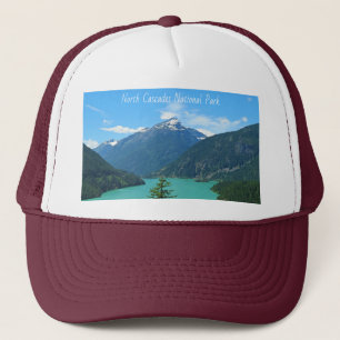 Casquette Snowy Mountain Turquoise Lake à Washington