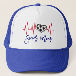 Casquette Soccer Maman Heartbeat