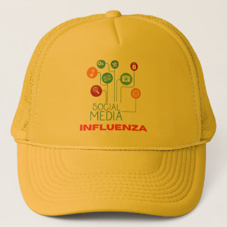 Casquette "Social Media Influenza" Funny