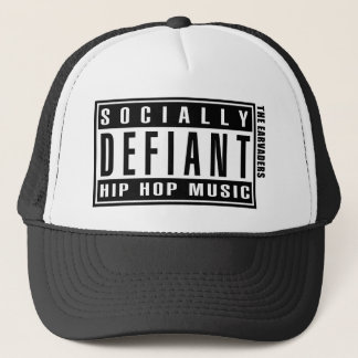 Casquette socialement provoquant