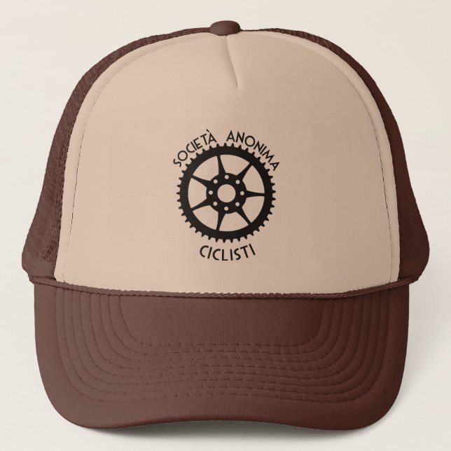 Casquette Société de vélo (Devant)