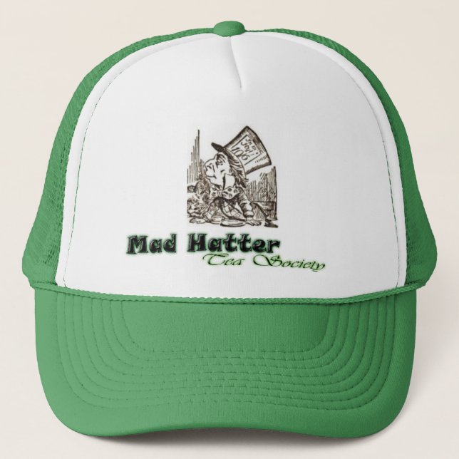 Casquette Société folle de thé de chapelier (Devant)