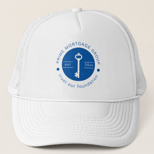 Casquette Société hypothécaire personnalisée moderne Ajouter (Devant)