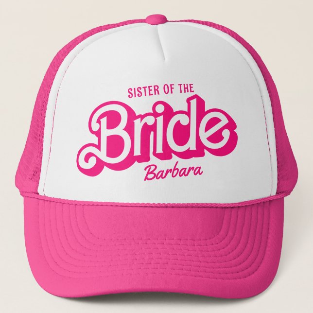 Casquette Soeur De La Mariée T-Shirt Bachelorette Barb (Devant)