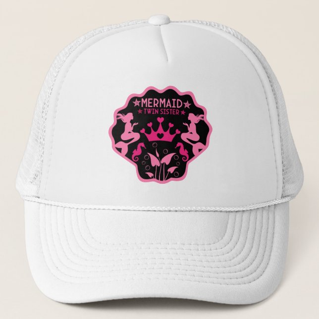 Casquette Soeurs jumelles Mermaid (Devant)