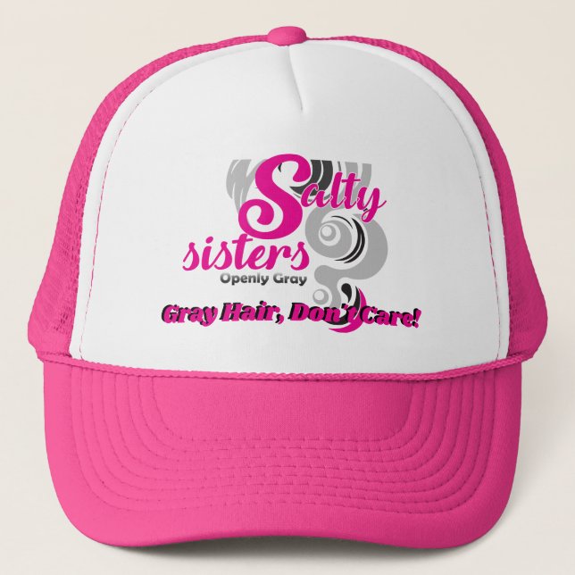 Casquette Soeurs salées, Gogo Grey ! Rejoignez le mouvement. (Devant)