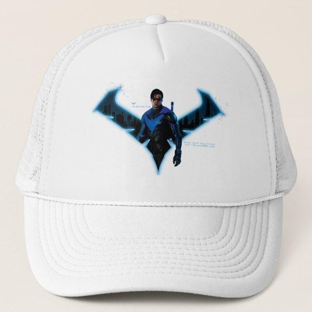 Casquette Soirée Gotham Knights dans le logo (Devant)