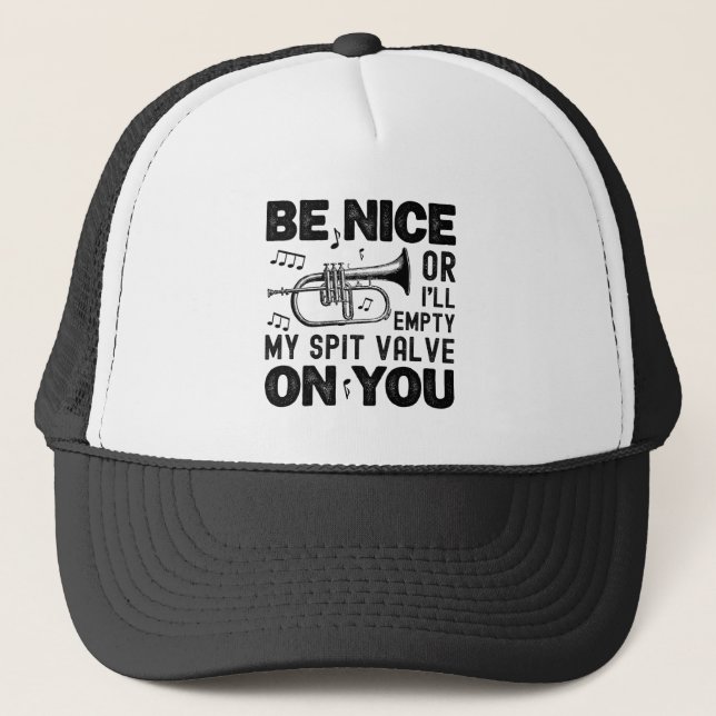 Casquette Sois gentil Je Vide Mon Cool De Vanne De Souche Fl (Devant)