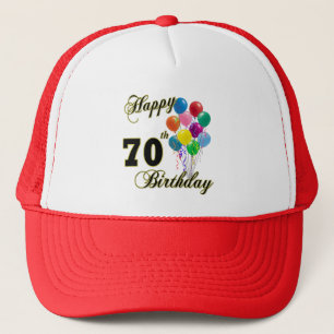 Casquette Soixante-dixième cadeaux d'anniversaire et